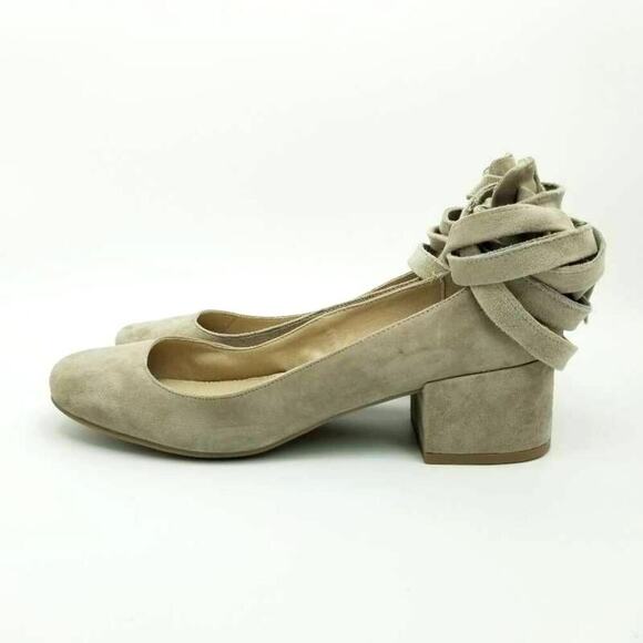 Steve Madden Williams Ankle Straps Lace Up Strappy Block Heel Shoes Round Toes 9 - Picture 2 of 12